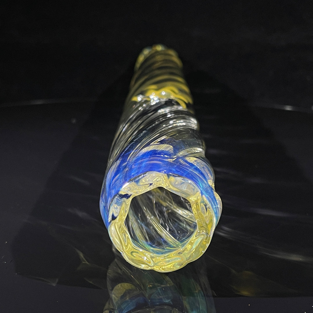 18" Twisted Fume Steamroller Glass Pipe TG