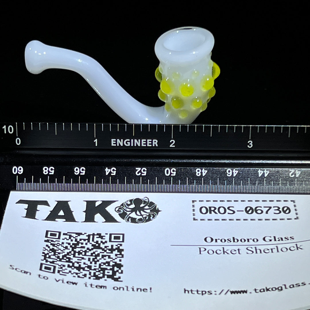 Pocket Sherlock Glass Pipe Orosboro Glass   