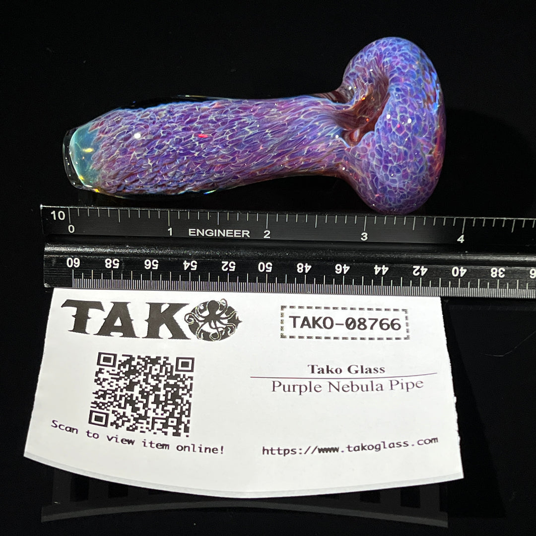 Purple Nebula Pipe Glass Pipe Tako Glass