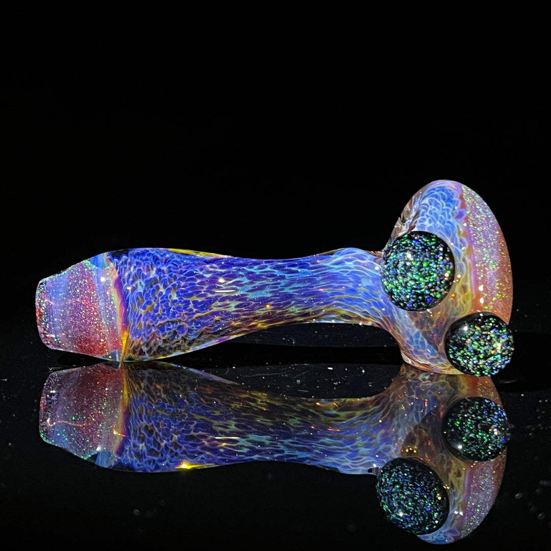 Custom Large Nebula Cropal Spoon Glass Pipe Tako Glass   