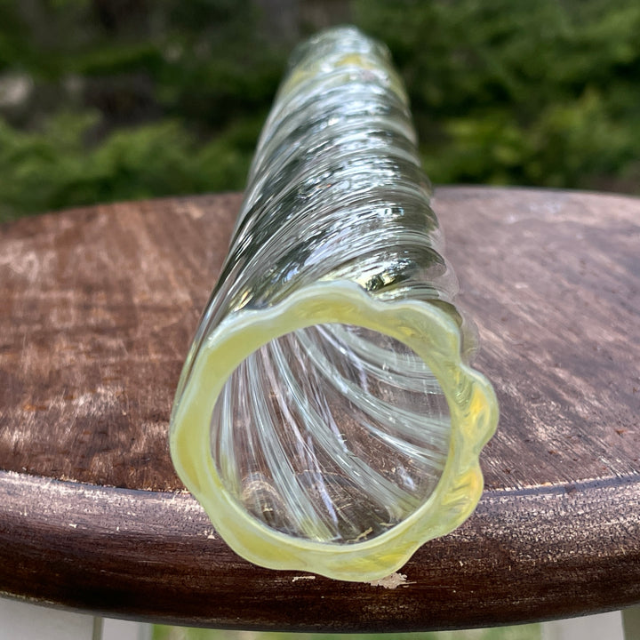 18" Twisted Fume Steamroller Glass Pipe TG