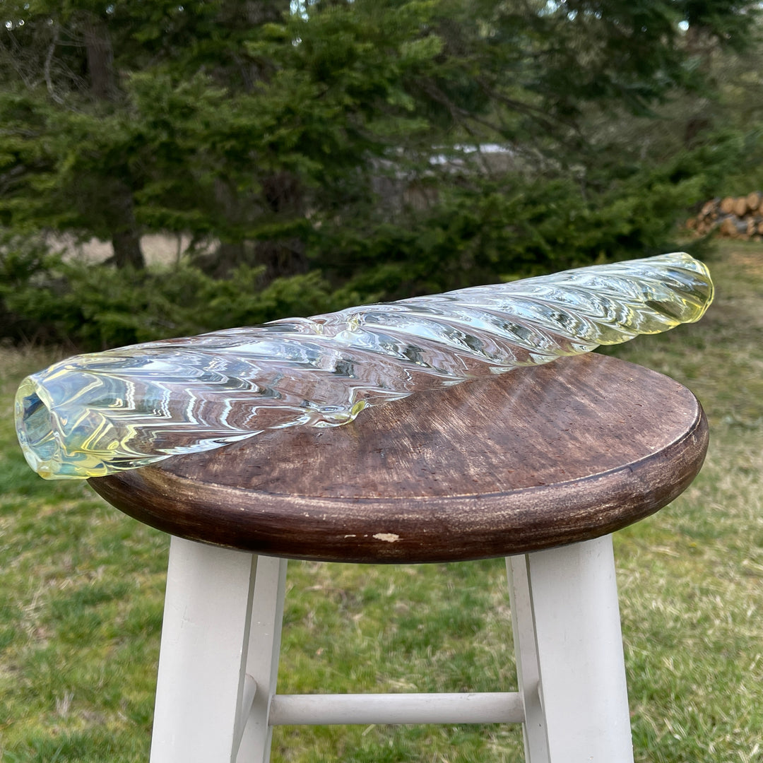 18" Twisted Fume Steamroller Glass Pipe TG