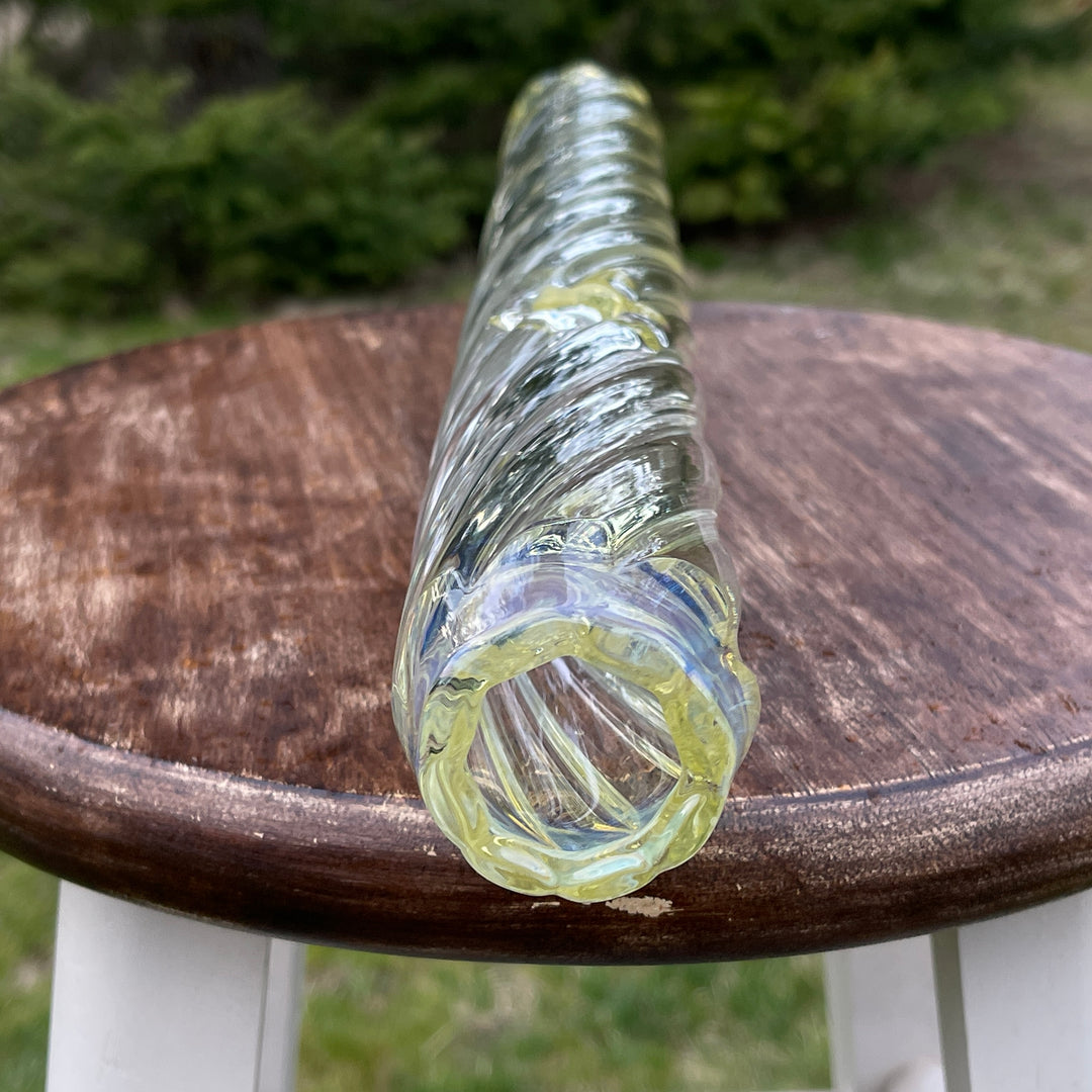 18" Twisted Fume Steamroller Glass Pipe TG