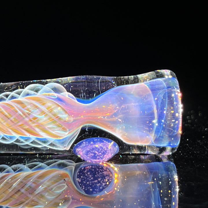 Thick Fume Chillum Glass Pipe Chuck Glass   