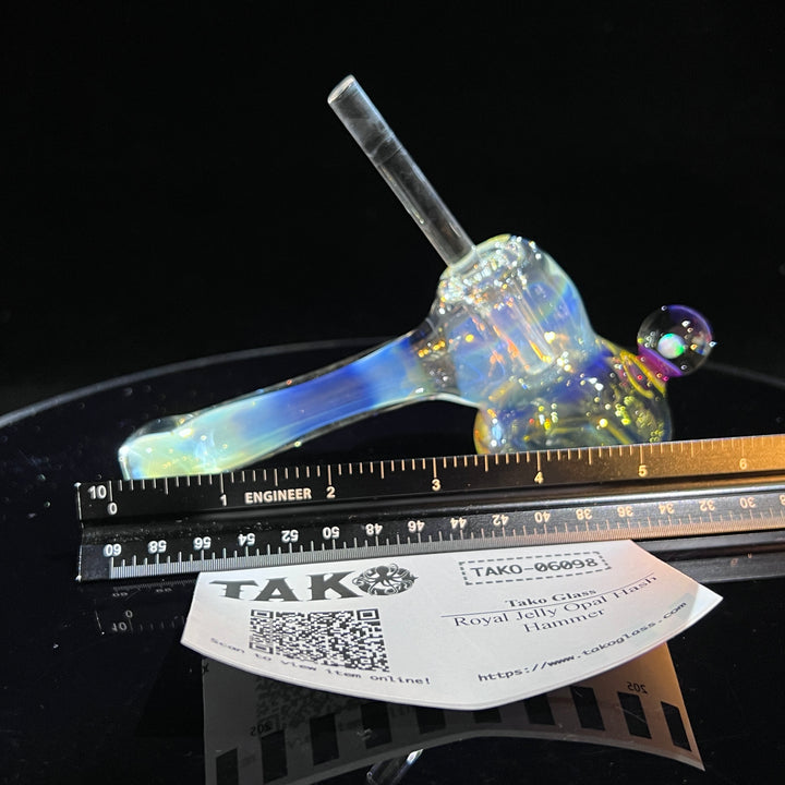 Royal Jelly Opal Hash Hammer Glass Pipe Tako Glass   