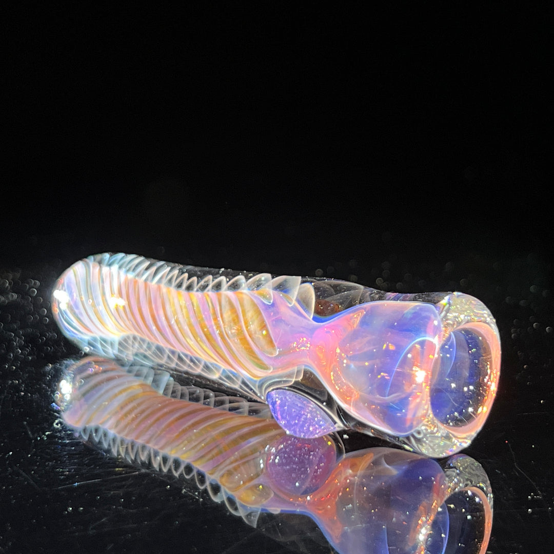 Thick Fume Chillum Glass Pipe Chuck Glass   