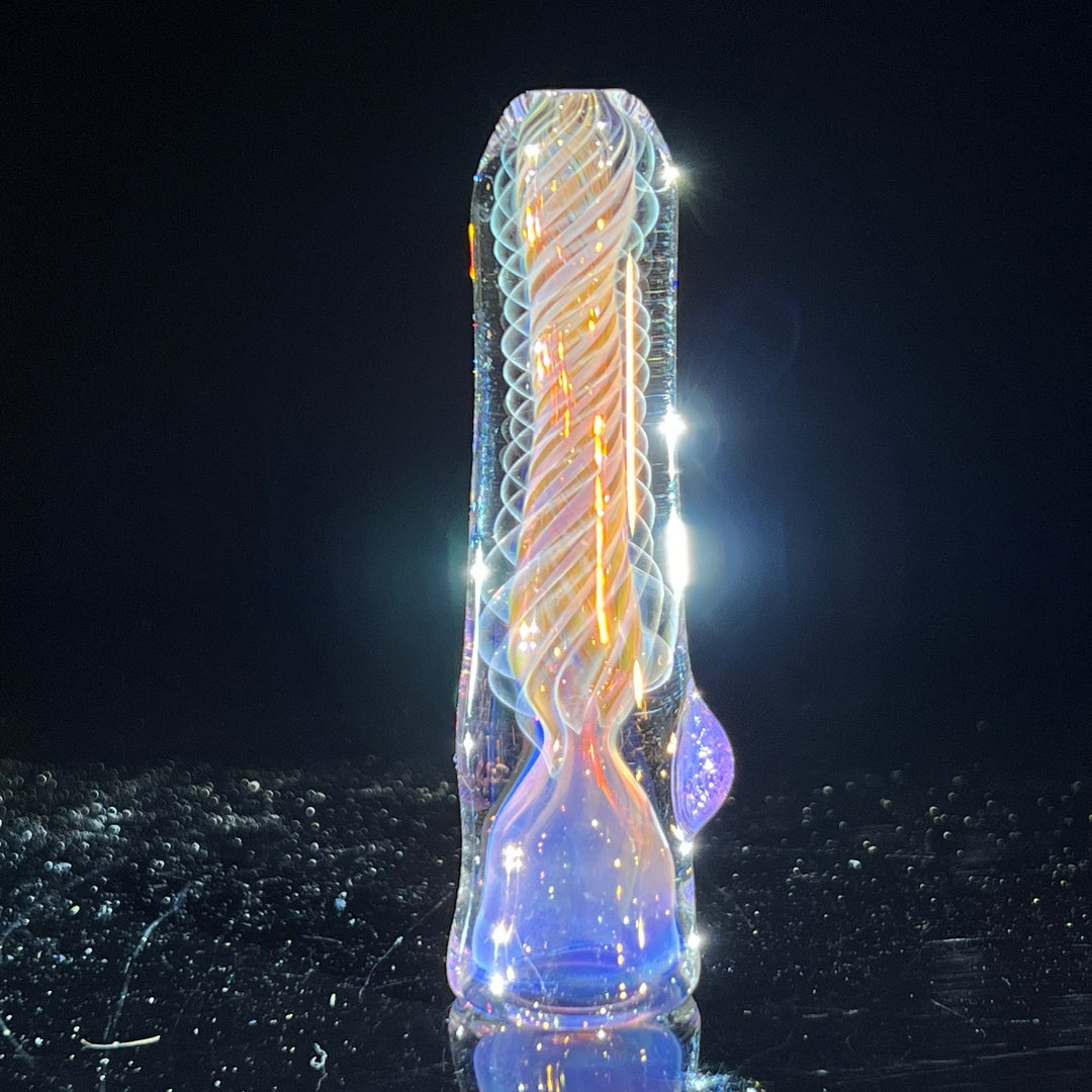 Thick Fume Chillum Glass Pipe Chuck Glass   