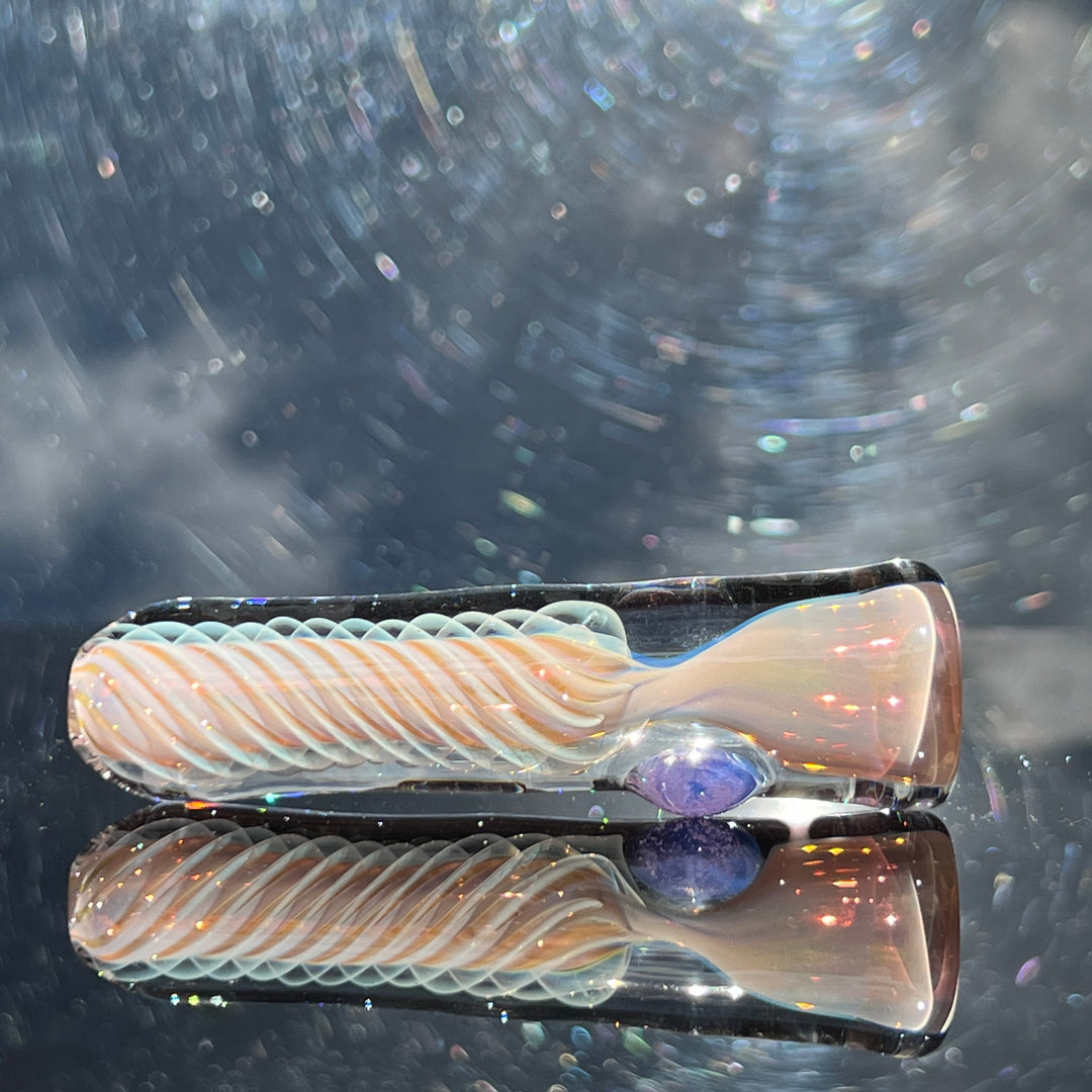 Thick Fume Chillum Glass Pipe Chuck Glass   