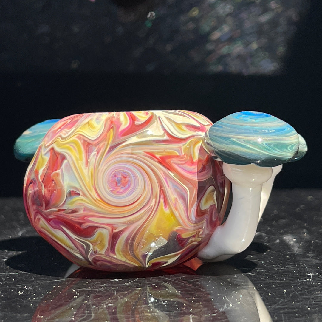 Mushroom Glass Pipe Combo Glass Pipe GXG Studio   