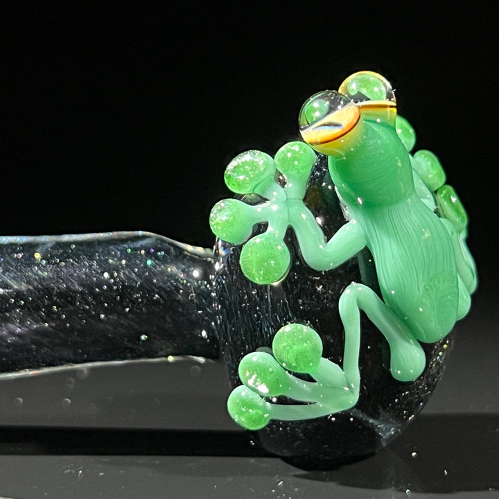 Void Sparkle Frog Spoon Glass Pipe Beezy Glass