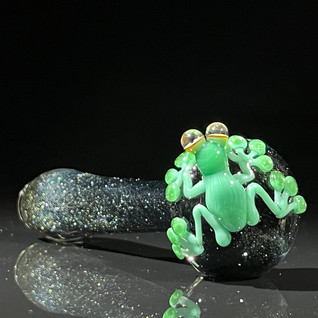 Void Sparkle Frog Spoon Glass Pipe Beezy Glass