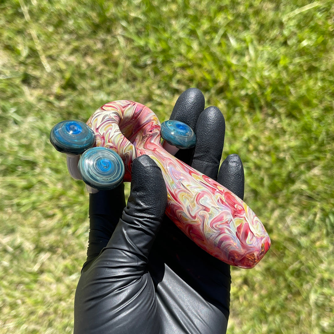 Mushroom Glass Pipe Combo Glass Pipe GXG Studio   