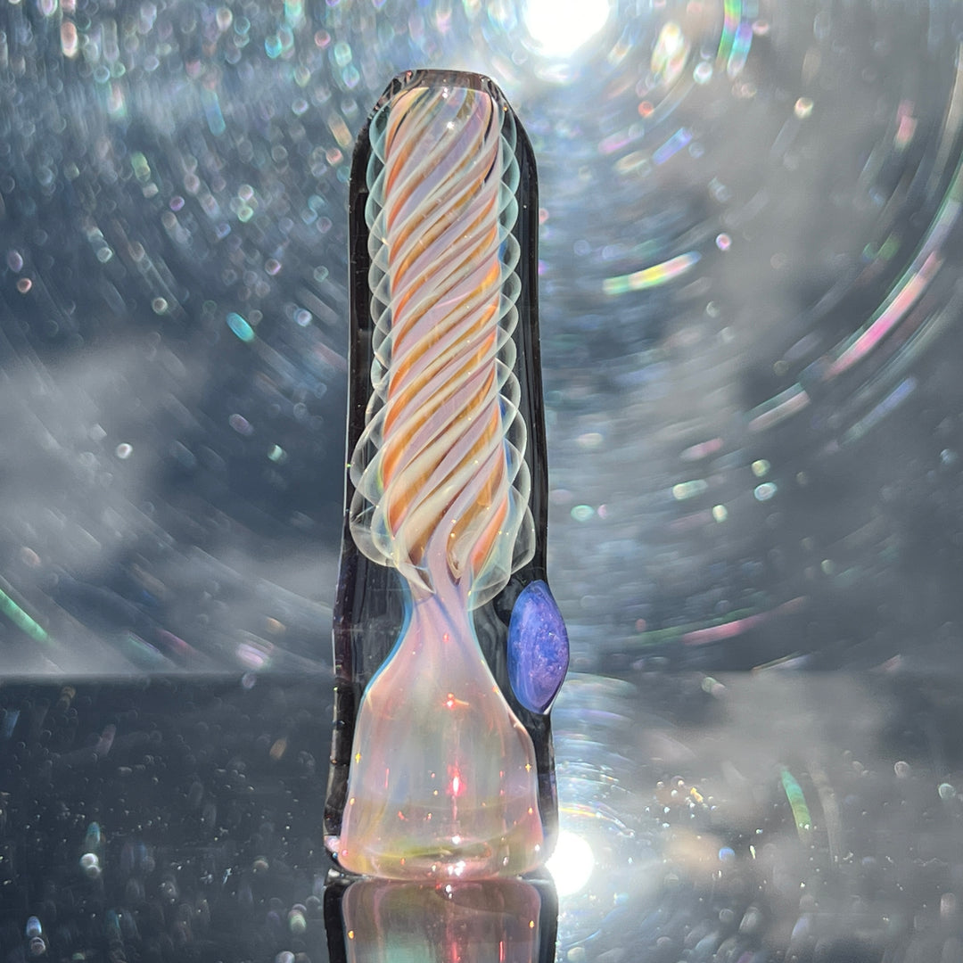 Thick Fume Chillum Glass Pipe Chuck Glass   