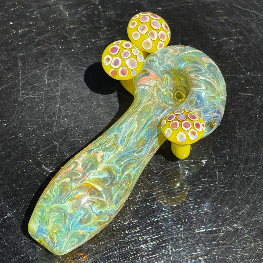 Mushroom Glass Pipe Combo Glass Pipe GXG Studio   