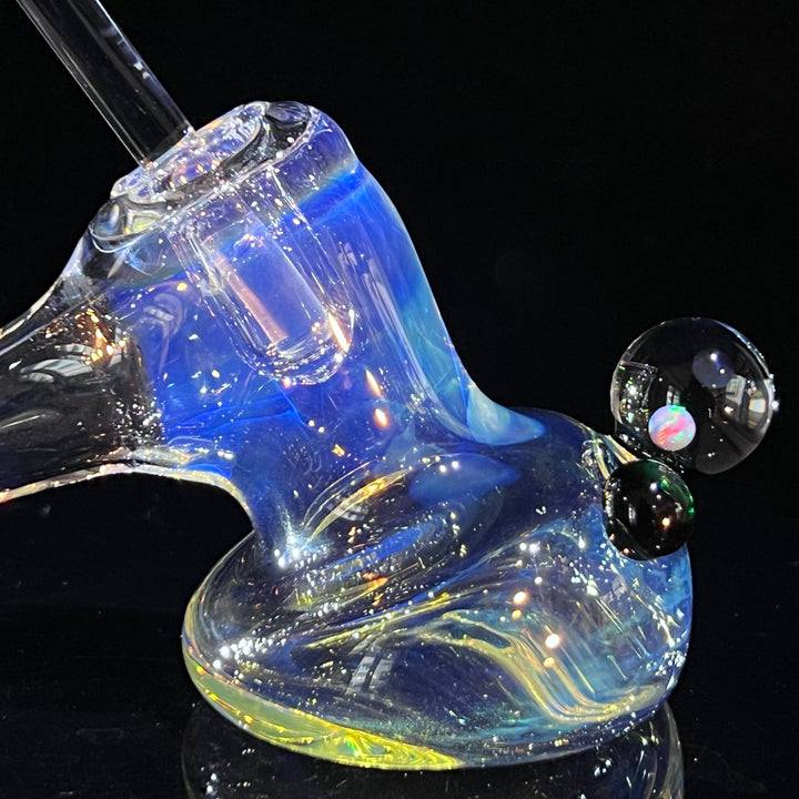 Exp. Green Opal Hash Hammer Glass Pipe Tako Glass   