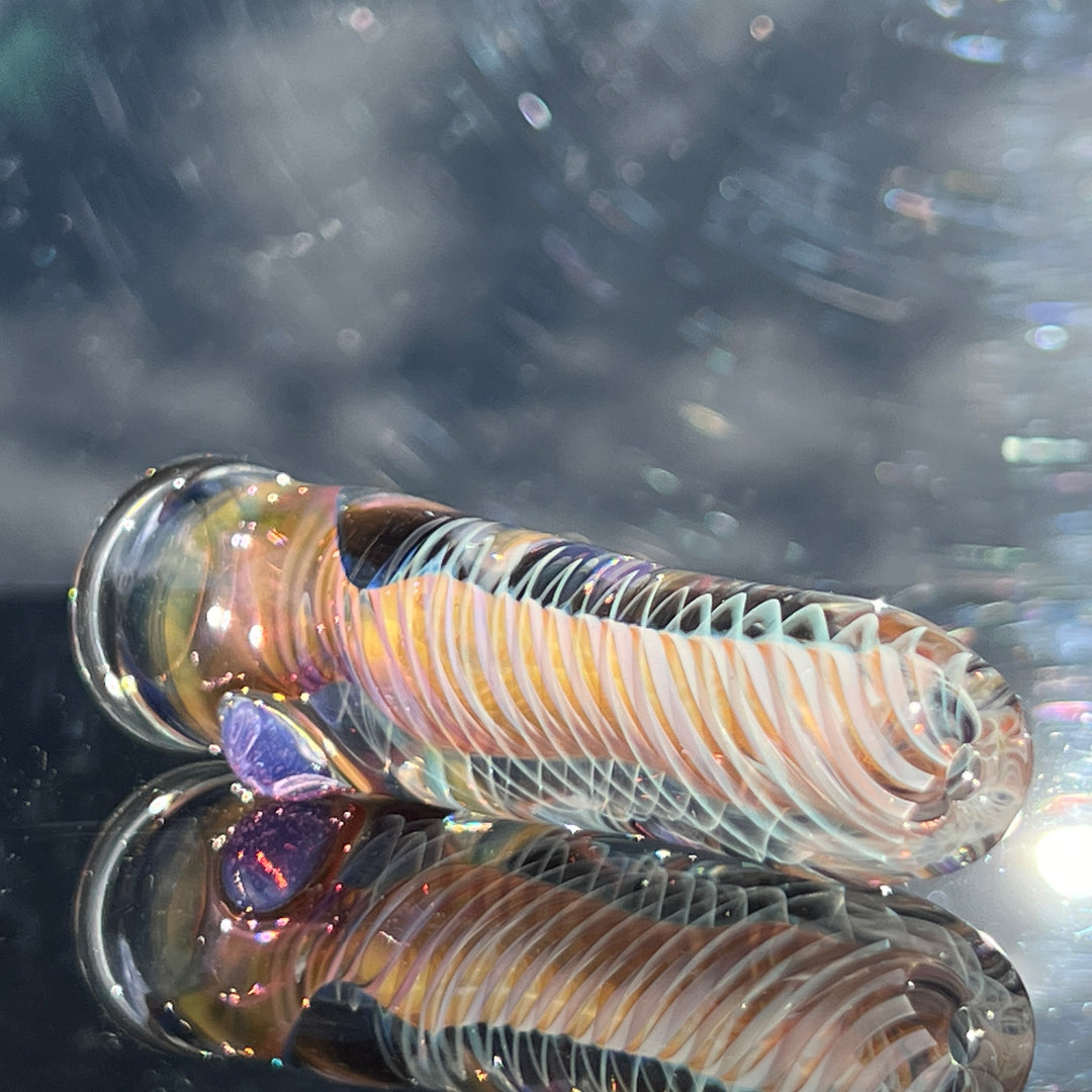 Thick Fume Chillum Glass Pipe Chuck Glass   