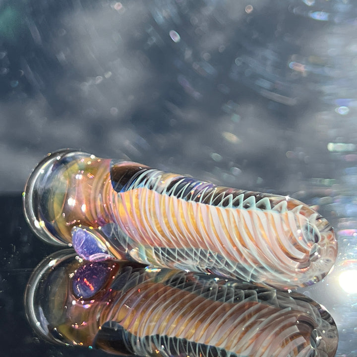 Thick Fume Chillum Glass Pipe Chuck Glass   