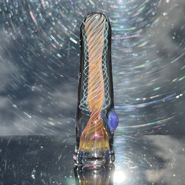 Thick Fume Chillum Glass Pipe Chuck Glass   