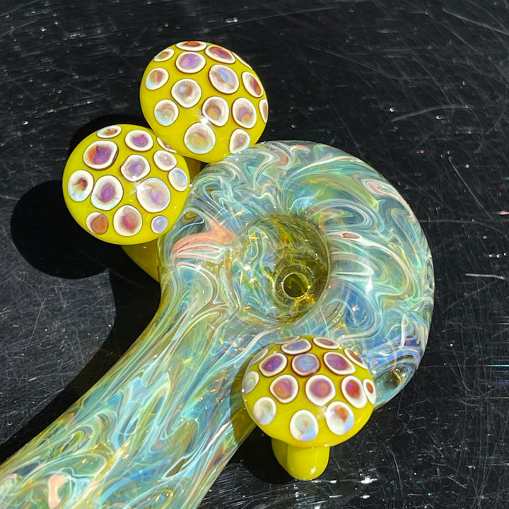 Mushroom Glass Pipe Combo Glass Pipe GXG Studio   