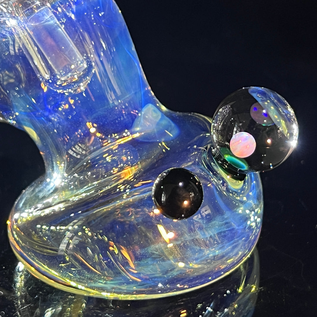 Exp. Green Opal Hash Hammer Glass Pipe Tako Glass   