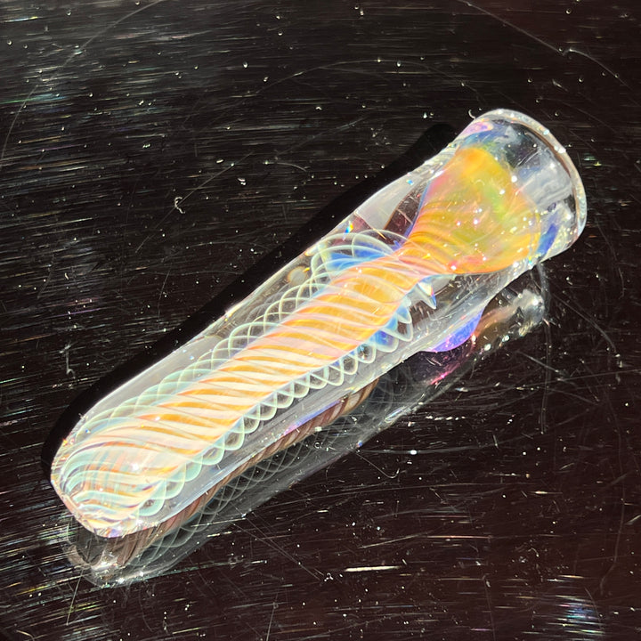 Thick Fume Chillum Glass Pipe Chuck Glass   