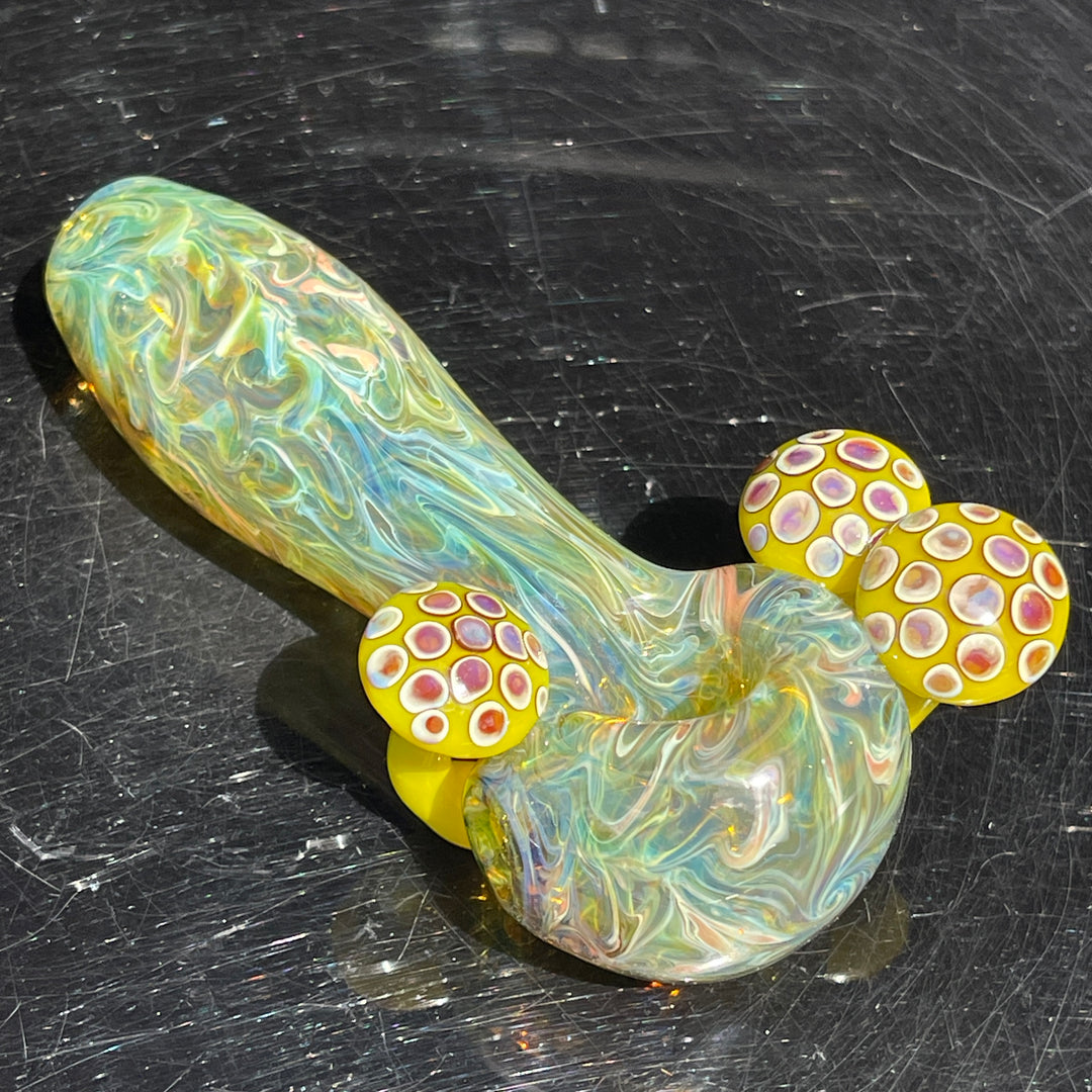 Mushroom Glass Pipe Combo Glass Pipe GXG Studio   