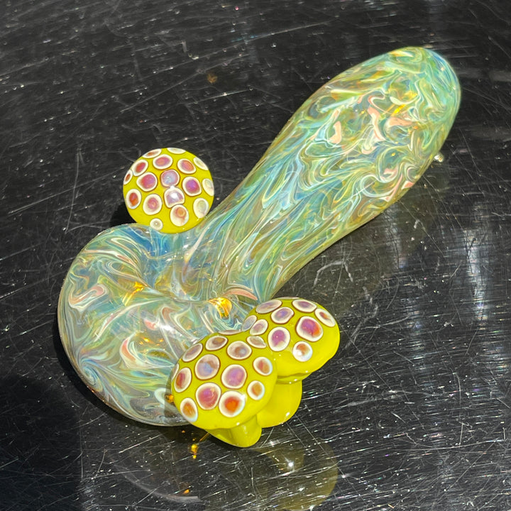 Mushroom Glass Pipe Combo Glass Pipe GXG Studio   