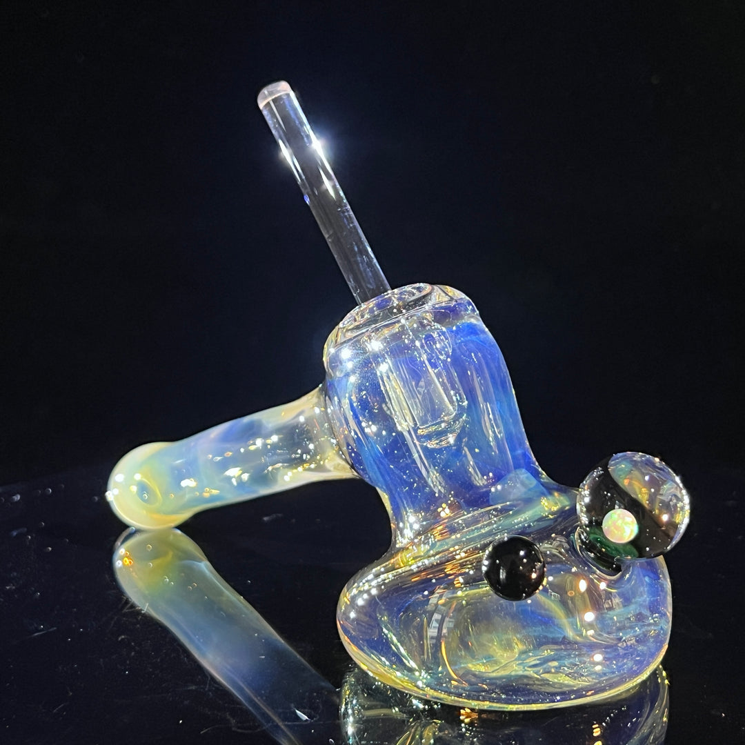 Exp. Green Opal Hash Hammer Glass Pipe Tako Glass   