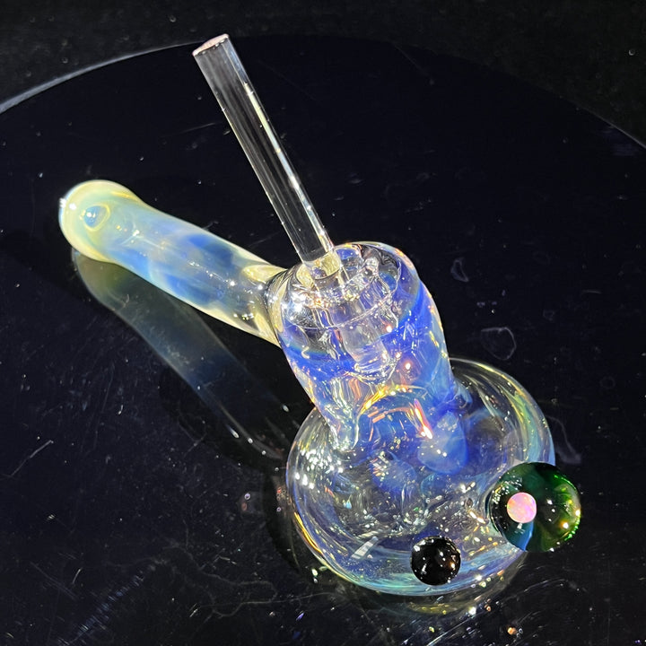 Exp. Green Opal Hash Hammer Glass Pipe Tako Glass   