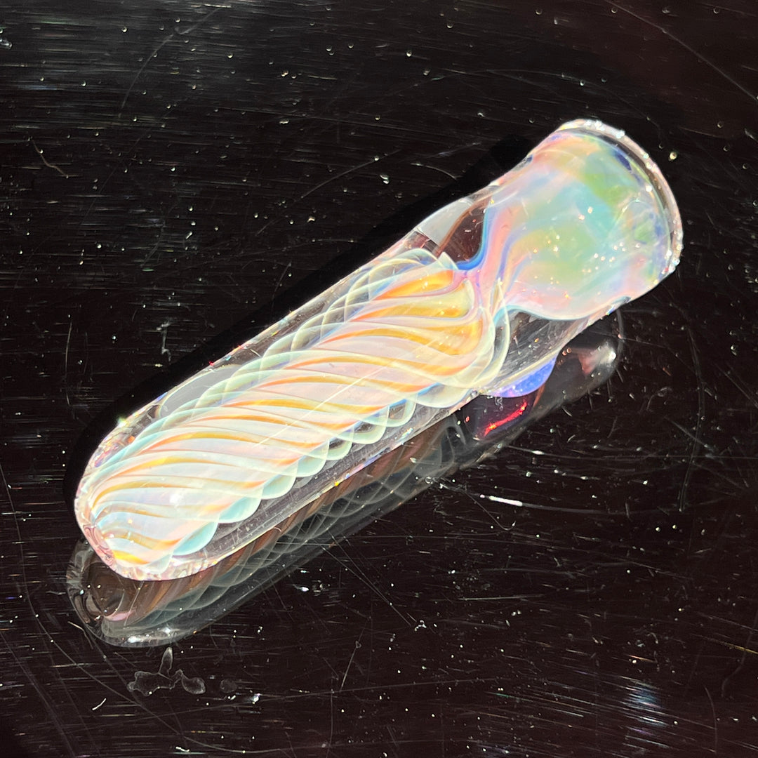 Thick Fume Chillum Glass Pipe Chuck Glass   