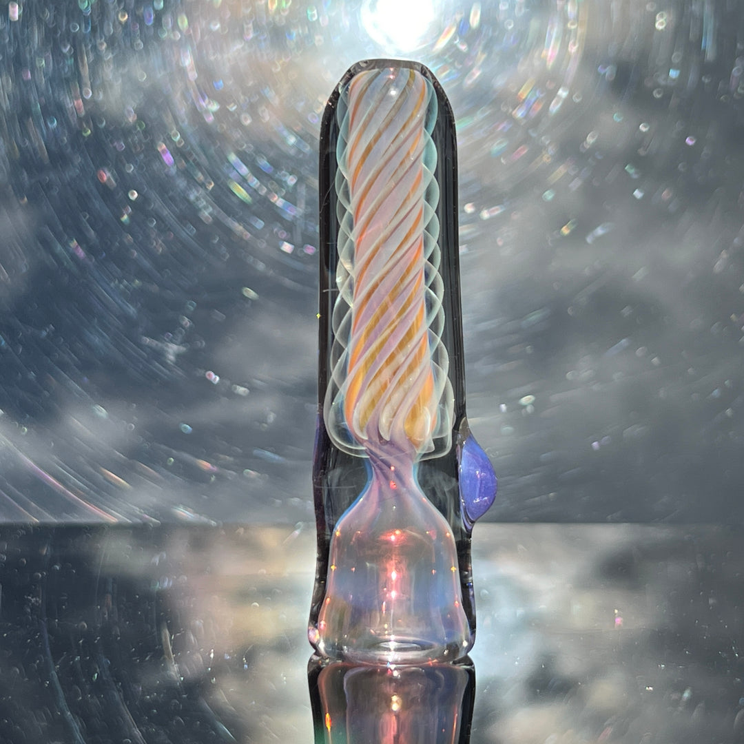 Thick Fume Chillum Glass Pipe Chuck Glass   