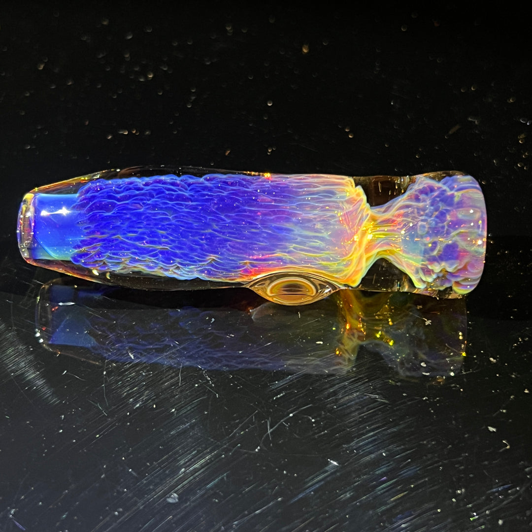 Purple Nebula Chillum Glass Pipe Tako Glass   