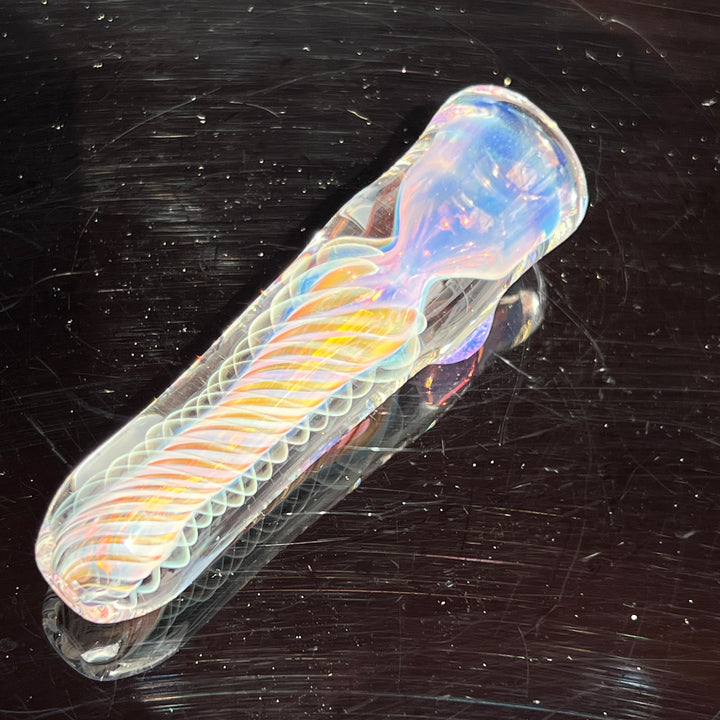 Thick Fume Chillum Glass Pipe Chuck Glass   