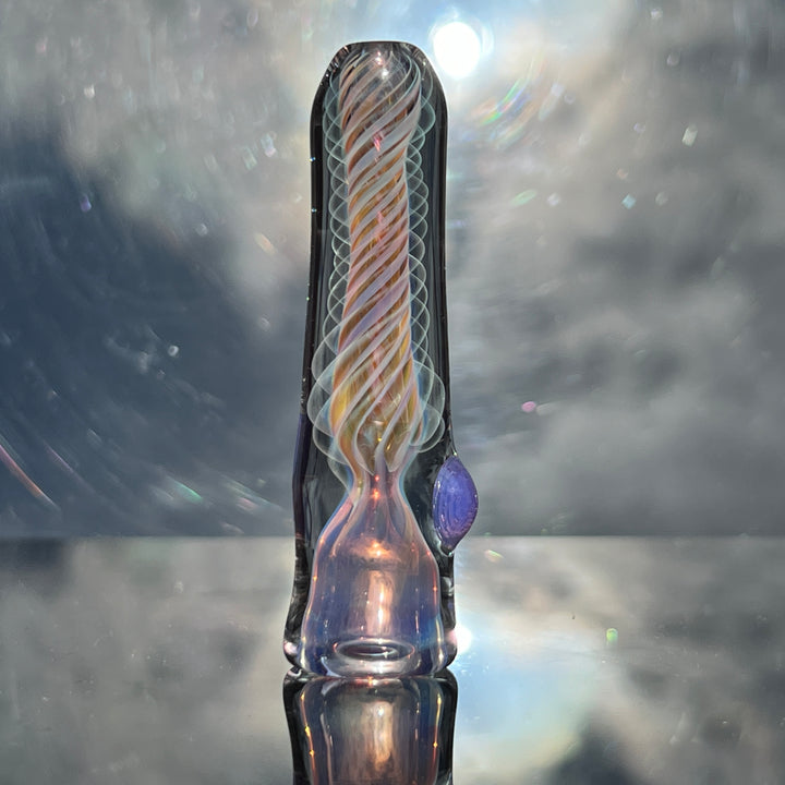 Thick Fume Chillum Glass Pipe Chuck Glass   