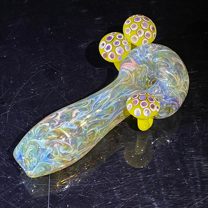 Mushroom Glass Pipe Combo Glass Pipe GXG Studio   