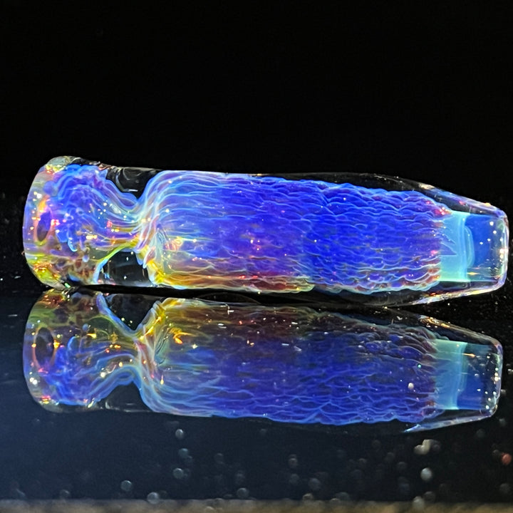 Purple Nebula Chillum Glass Pipe Tako Glass   