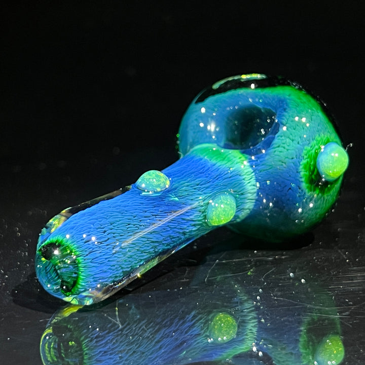 Thick Exp Green Pipe Glass Pipe Chuck Glass   