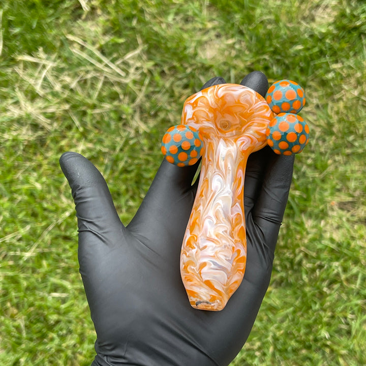 Mushroom Glass Pipe Glass Pipe GXG Studio   