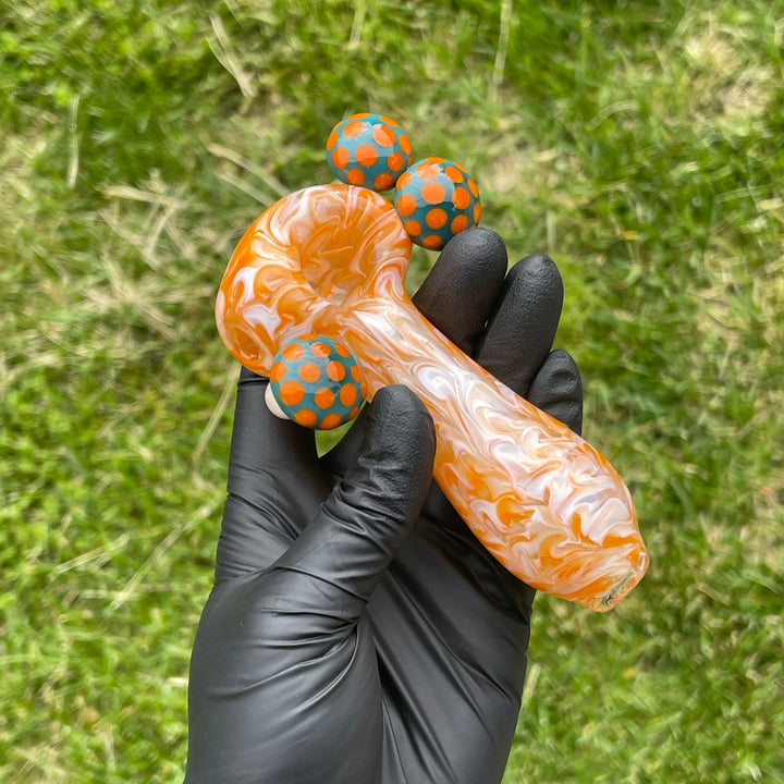 Mushroom Glass Pipe Glass Pipe GXG Studio   