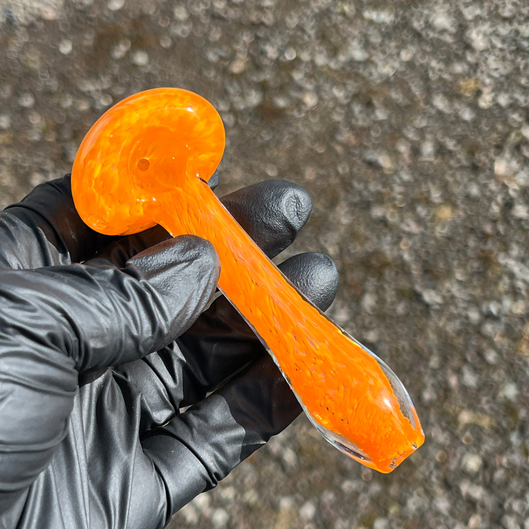 Tangerine Pocket Pipe Glass Pipe Beezy Glass