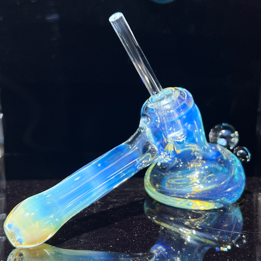 Exp. Green Opal Hash Hammer Glass Pipe Tako Glass   