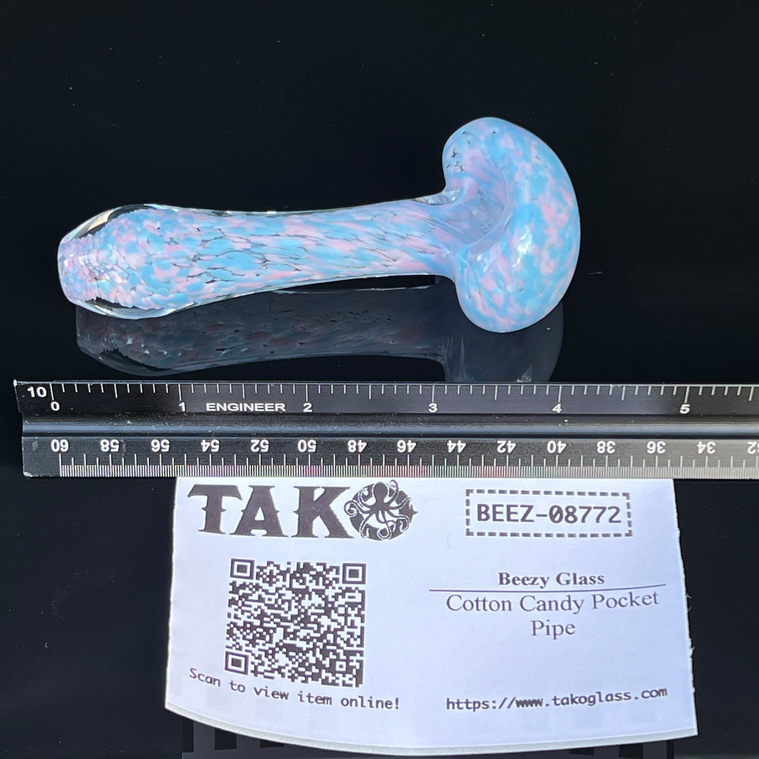 Cotton Candy Pocket Pipe Glass Pipe Beezy Glass