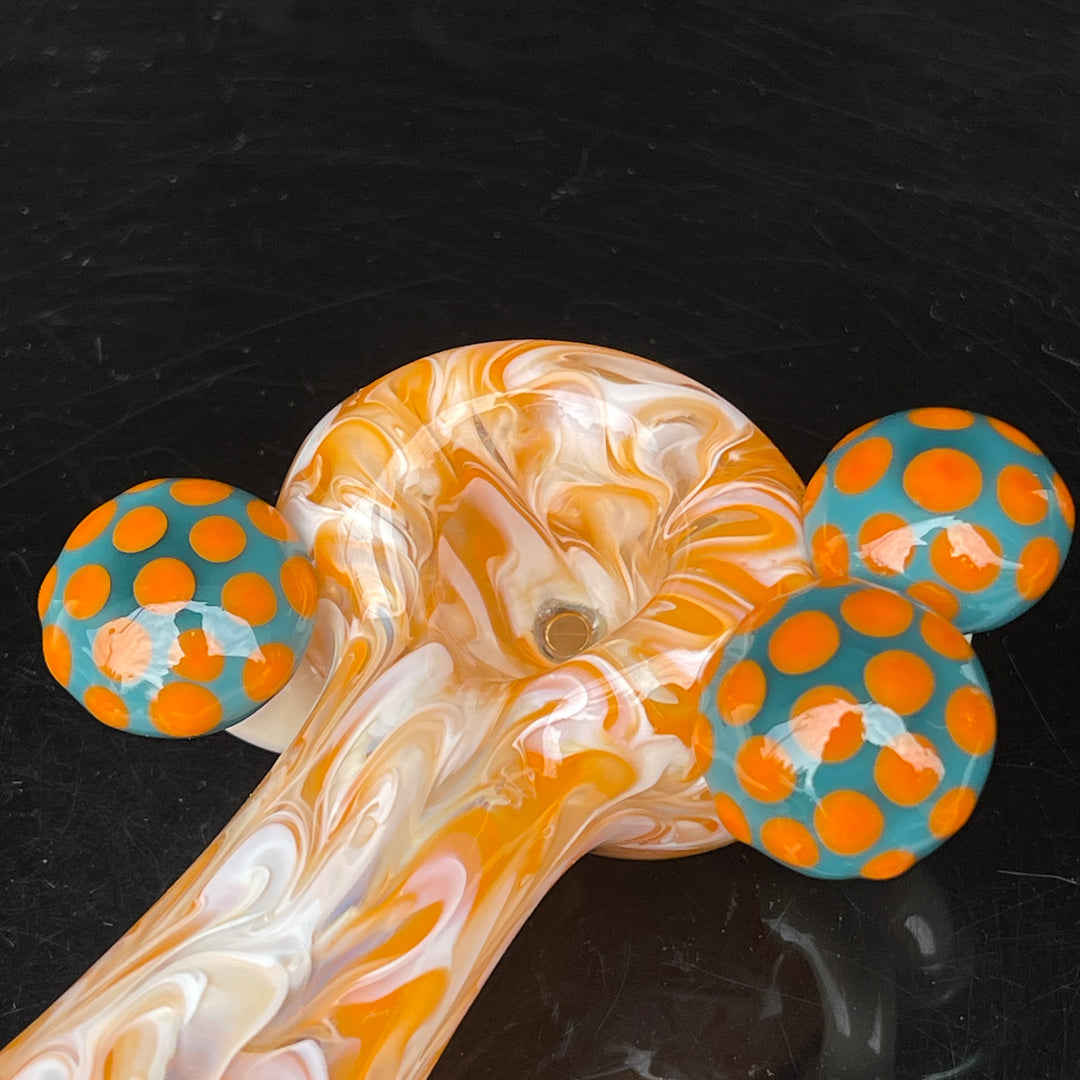 Mushroom Glass Pipe Glass Pipe GXG Studio   