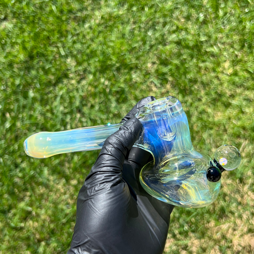 Exp. Green Opal Hash Hammer Glass Pipe Tako Glass   