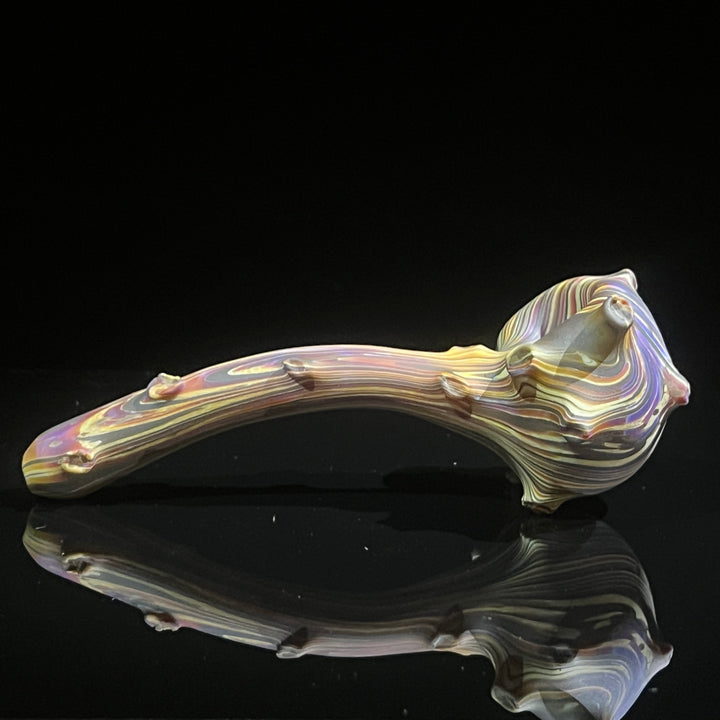 The Hunter Woodgrain Spoon Glass Pipe Wazoo Glass