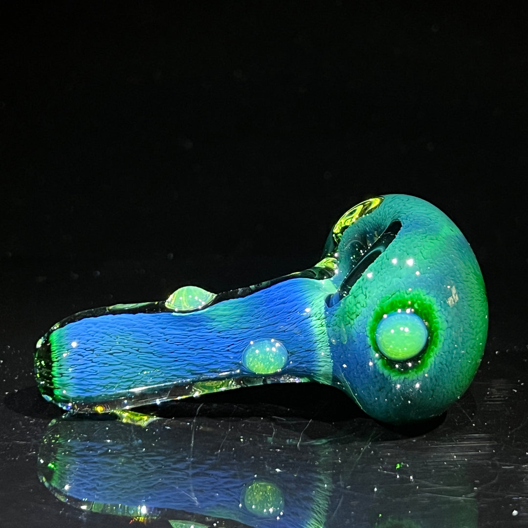 Thick Exp Green Pipe Glass Pipe Chuck Glass   