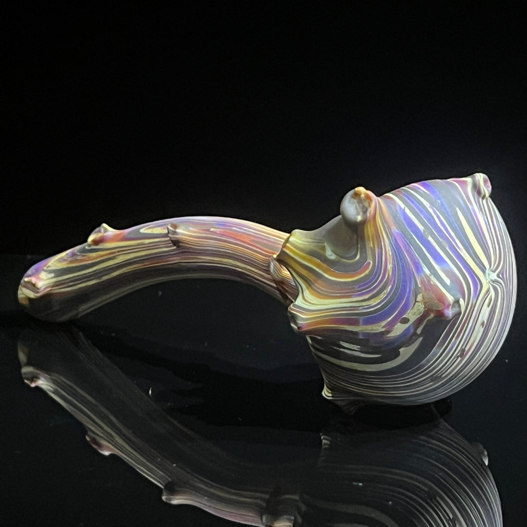 The Hunter Woodgrain Spoon Glass Pipe Wazoo Glass