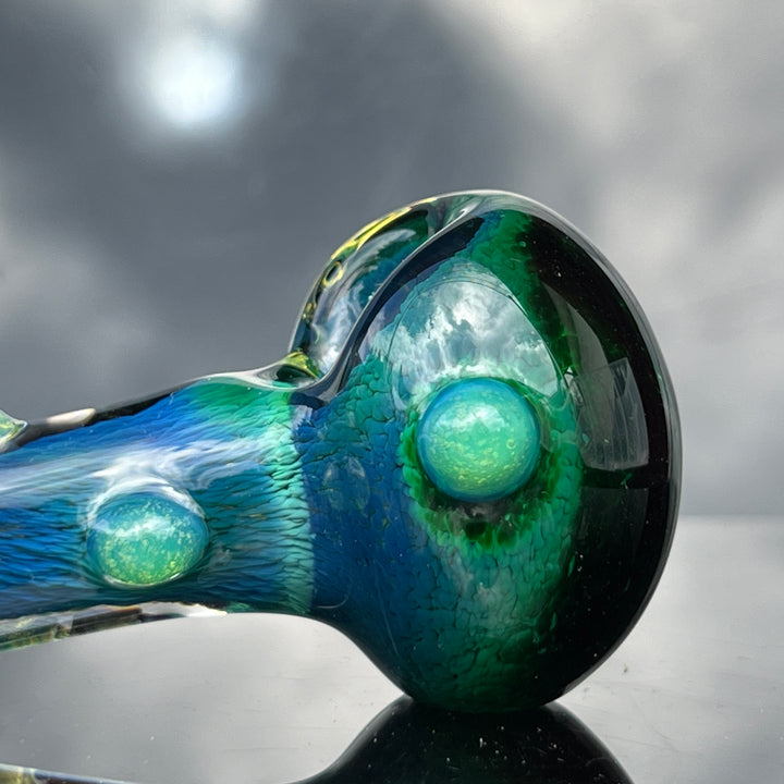 Thick Exp Green Pipe Glass Pipe Chuck Glass   