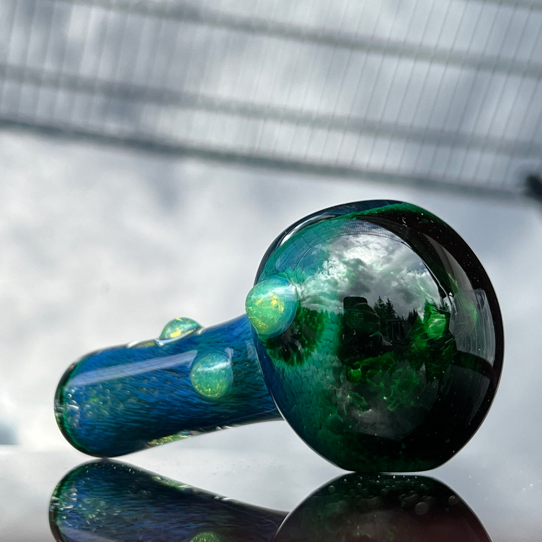 Thick Exp Green Pipe Glass Pipe Chuck Glass   