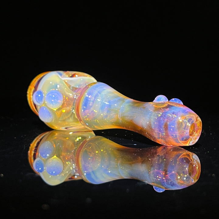 Left Handed Trypophobia Honeycomb Pipe Glass Pipe TG   